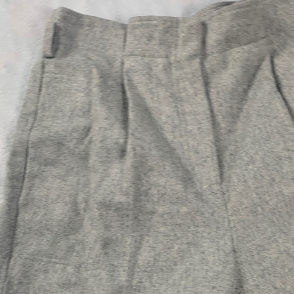 Coach size 4 high waist pleated front Gray Wool Pants nwot - Picture 6 of 13